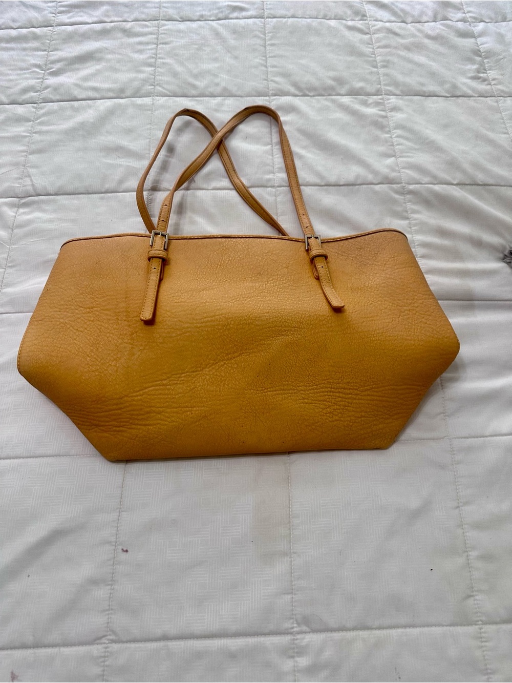 Urban Expressions Mustard Tote with Detachable Pouch